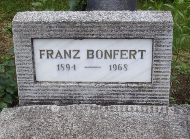 Bonfert Franz 1894-1968 Grabstein